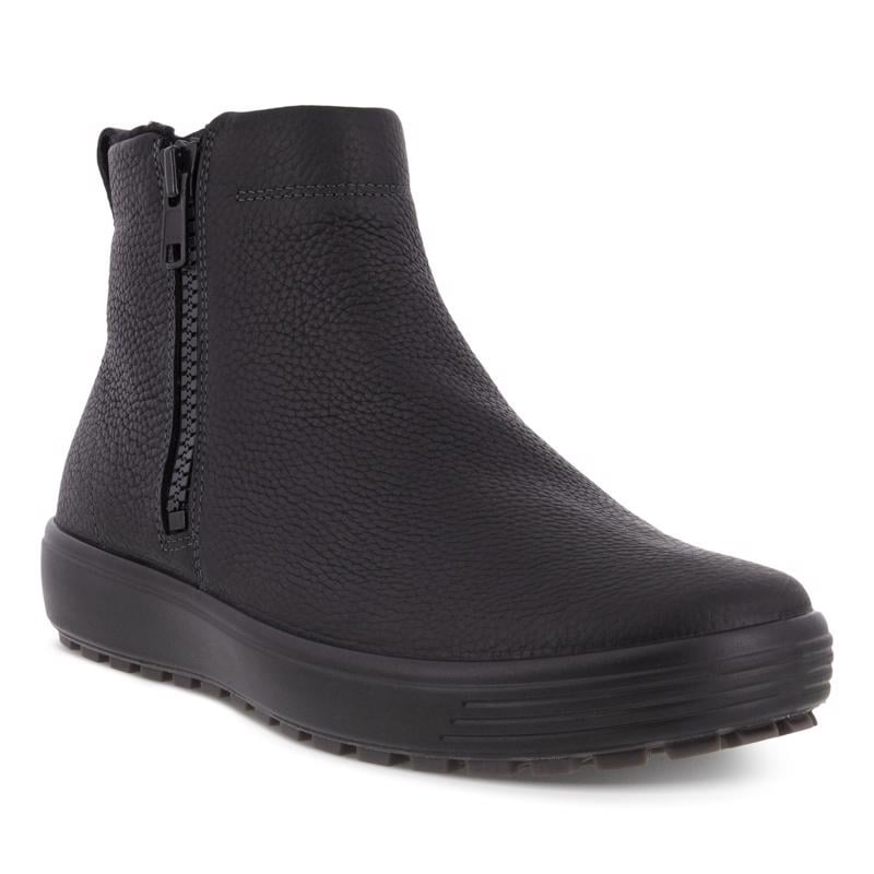 BLACK ECCO SOFT 7 TRED M BLACK