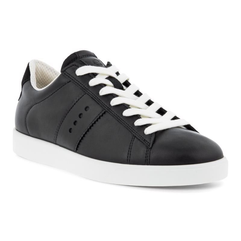 BLACK ECCO STREET LITE W SNEAKER