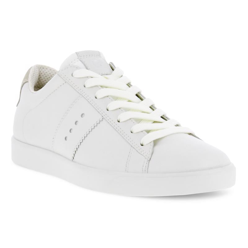 White ECCO STREET LITE W SNEAKER