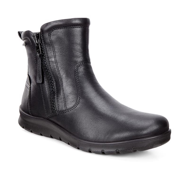 BLACK ECCO BABETT BOOT BLACK