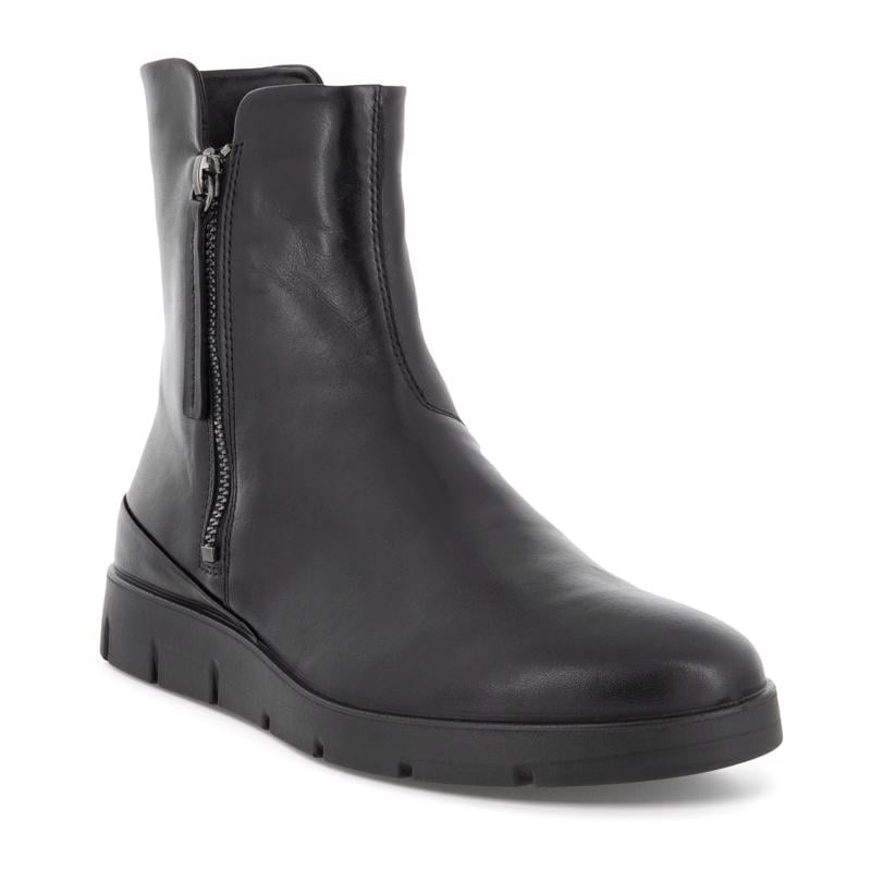 BLACK ECCO BELLA Mid-cut Boot