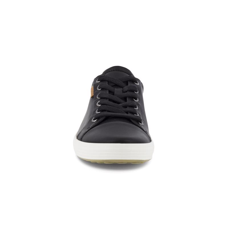 BLACK ECCO SOFT 7 W SHOE