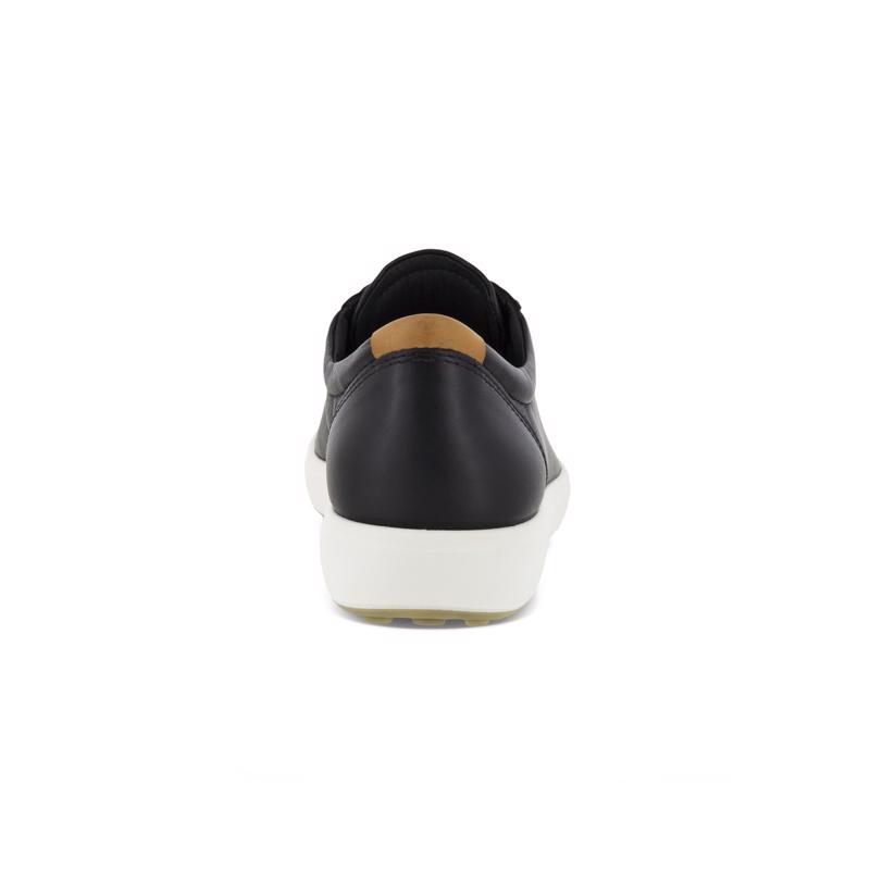 BLACK ECCO SOFT 7 W SHOE