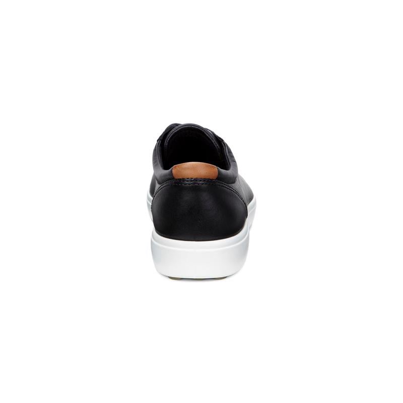 BLACK ECCO SOFT 7 SNEAKER O.G