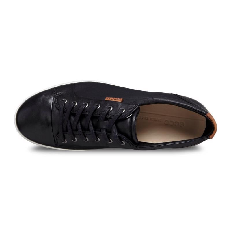 BLACK ECCO SOFT 7 SNEAKER O.G