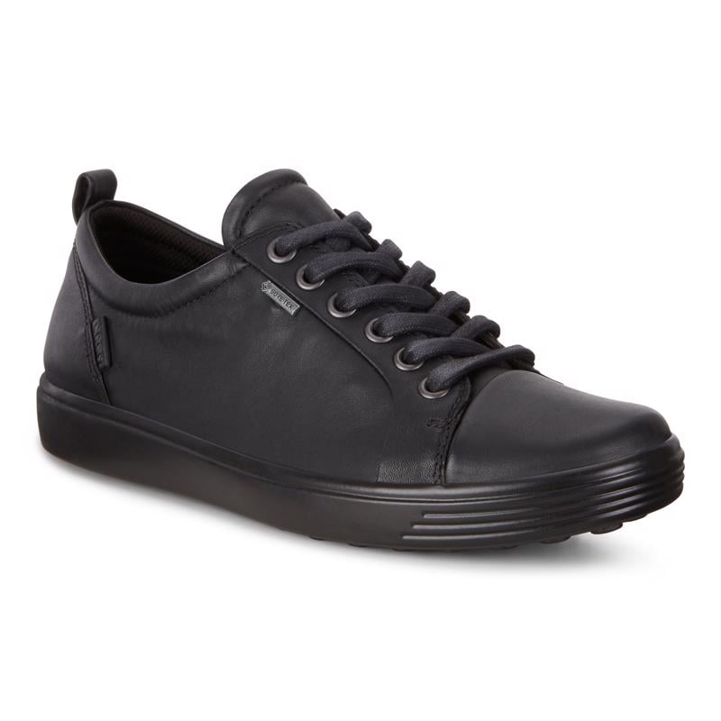BLACK ECCO SOFT 7 W BLACK