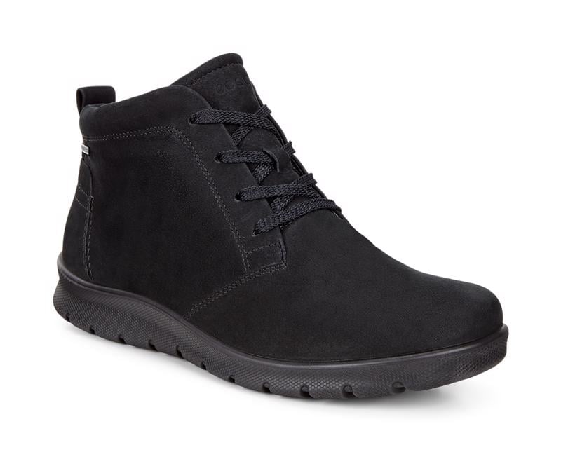 BLACK ECCO BABETT BOOT BLACK