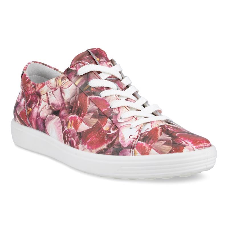 Multicolour Ecco Soft 7 W Multi Flower