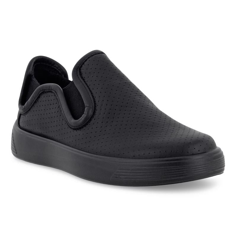 BLACK ECCO STREET 1 BLACK/BLACK