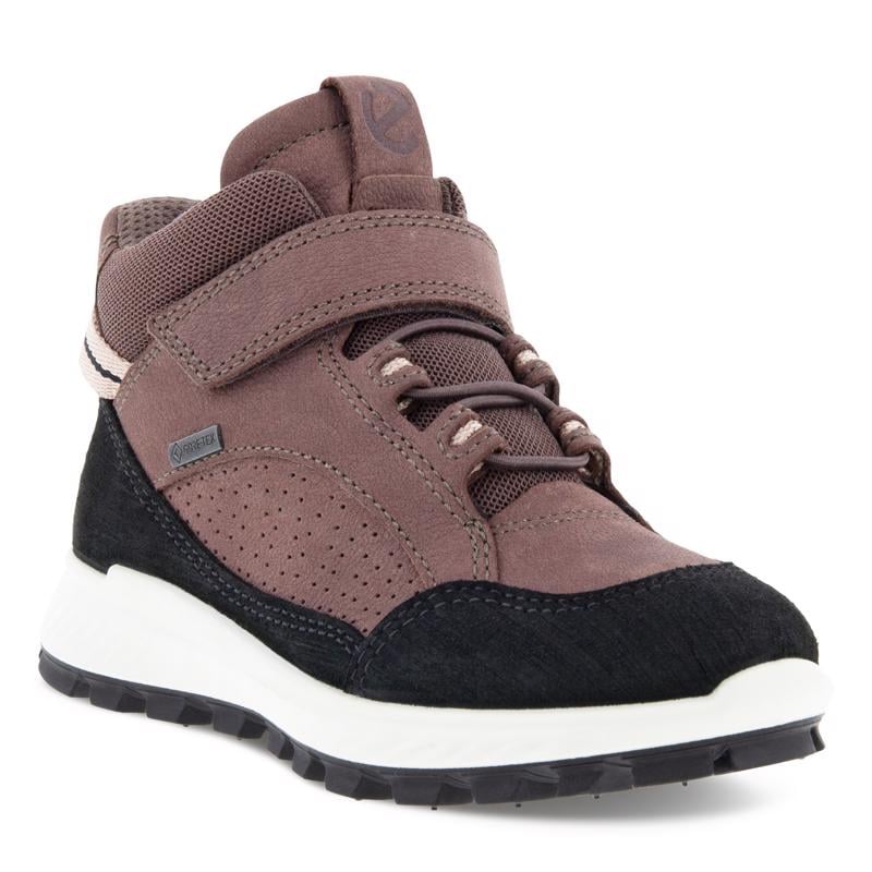 Purple ECCO EXOSTRIKE KIDS Ankle Boot