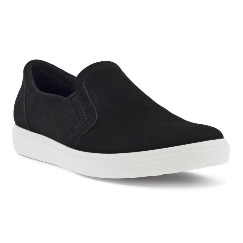 BLACK ECCO SOFT CLASSIC W BLACK