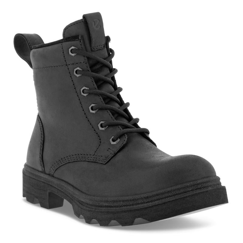 BLACK ECCO GRAINER W 6IN BOOT WP
