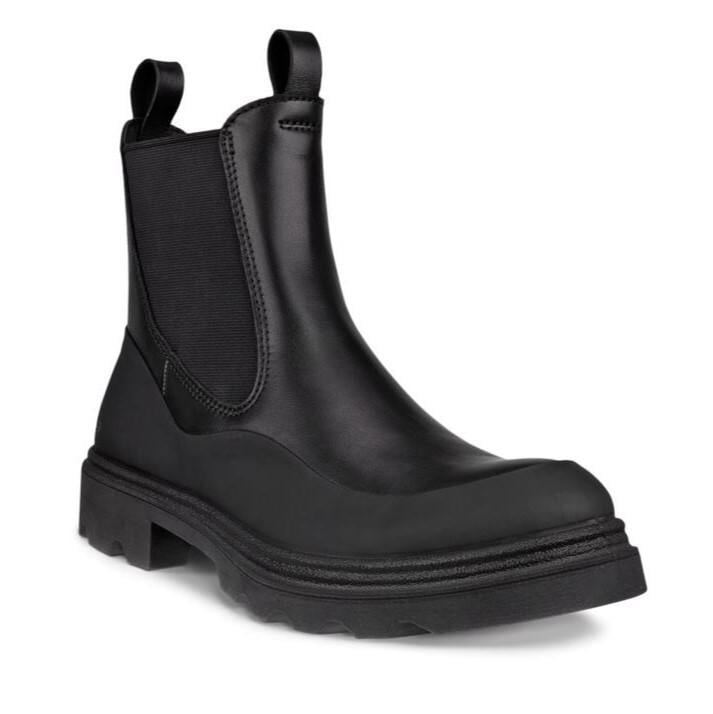 BLACK ECCO Grainer W Black