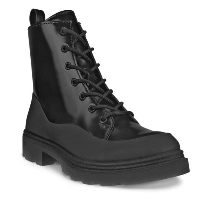 BLACK ECCO Grainer W Black