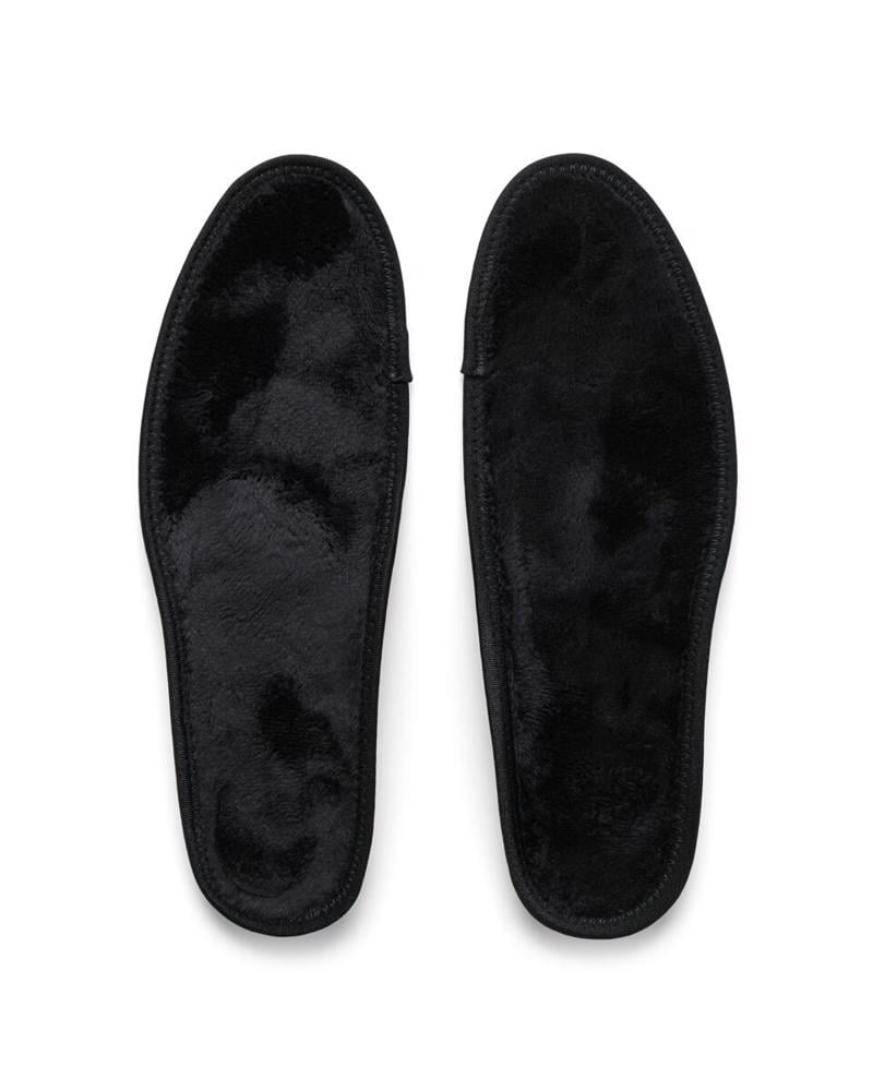 BLACK Artificial Inlay Soles BLACK