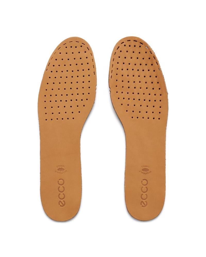 Brown Leather Inlay Soles LION