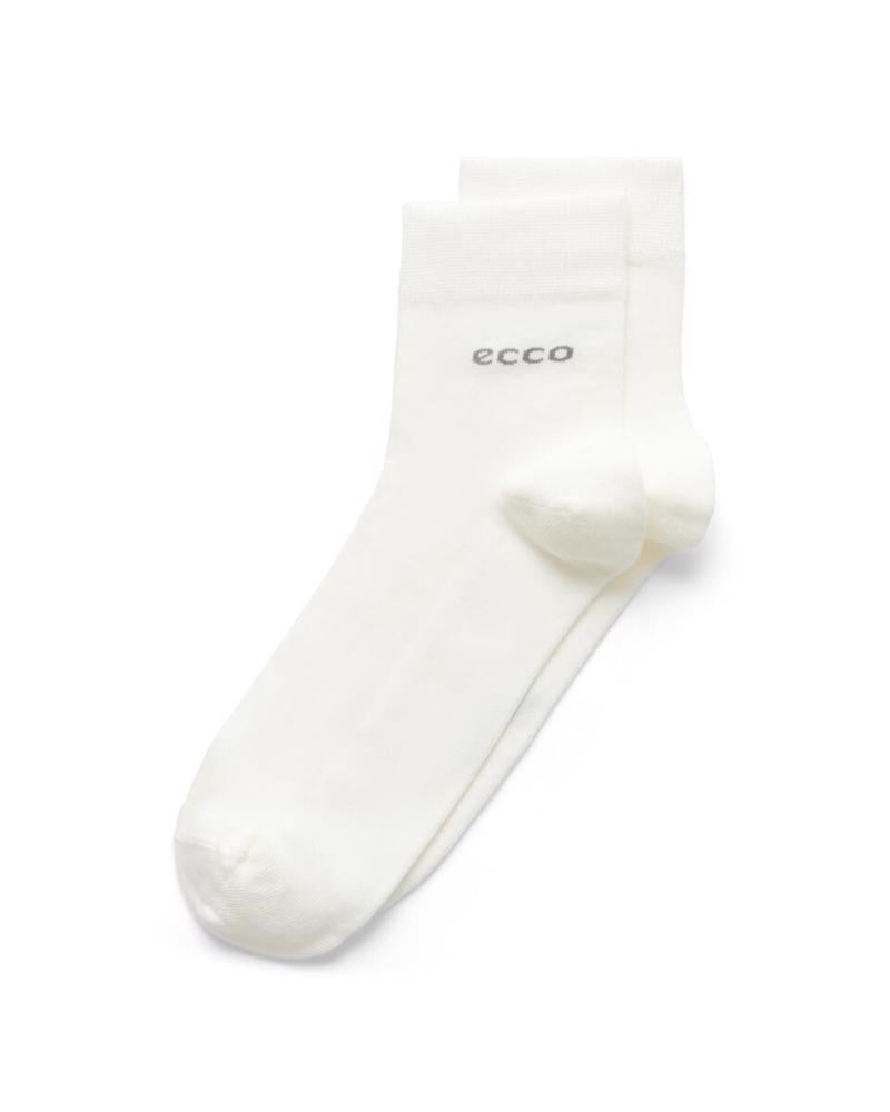 White ECCO Classic Longlife Ankle Cu