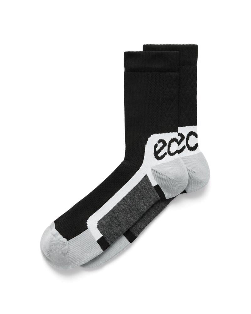 BLACK ECCO Tech Sporty Mid Cut
