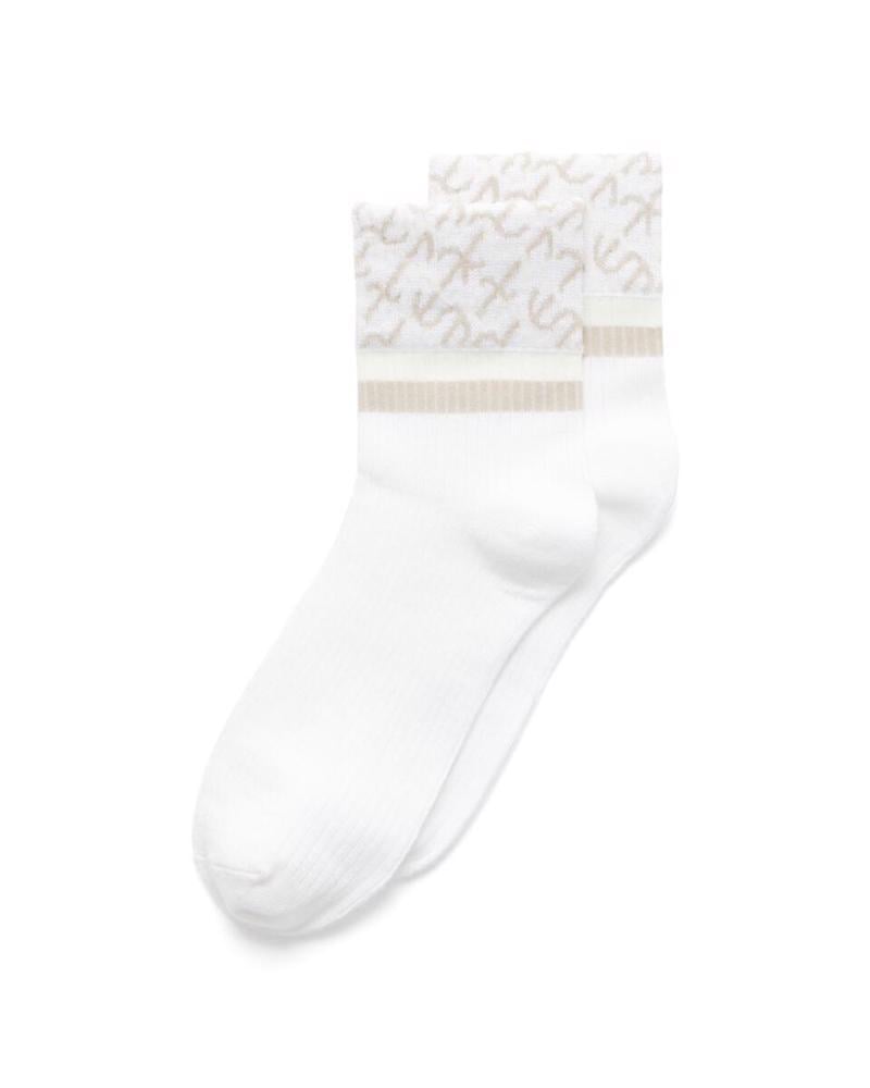 White ECCO Vibe Wave Ankle-Cut