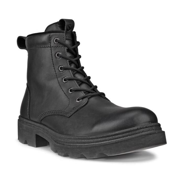 BLACK ECCO GRAINER M 6IN BOOT WARM