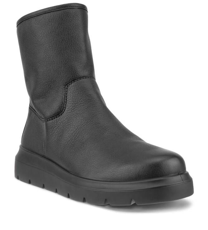 BLACK ECCO NOUVELLE Mid-cut Boot