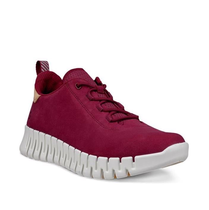 Red ECCO Gruuv W Red Plum