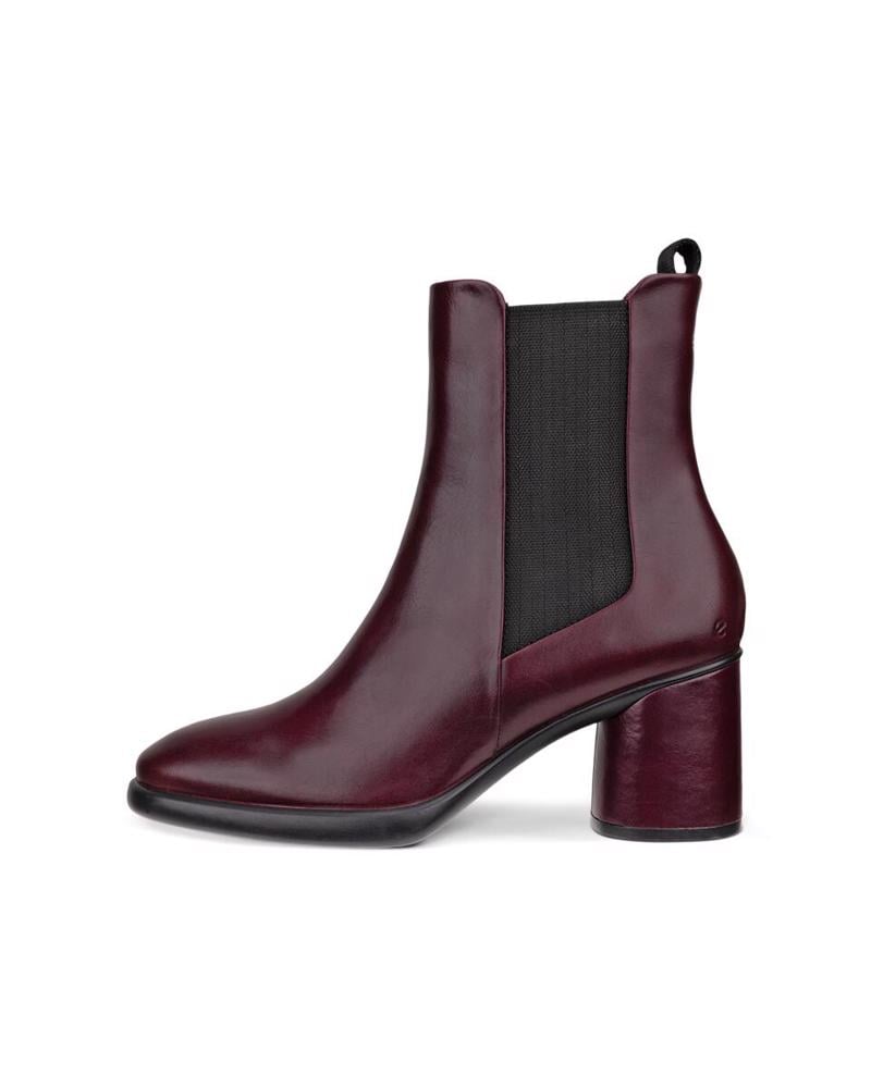 Red ECCO Sculpted LX 55 Dark Ruby