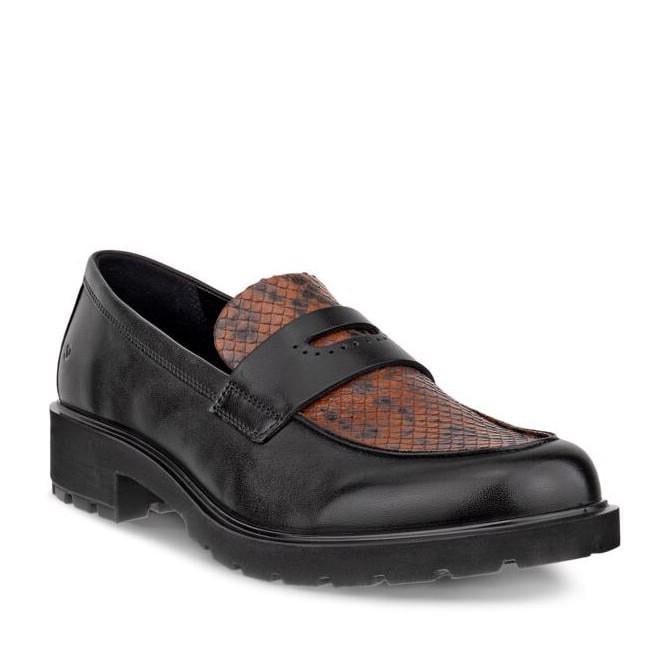 Brown ECCO Metropole Vienna W Black