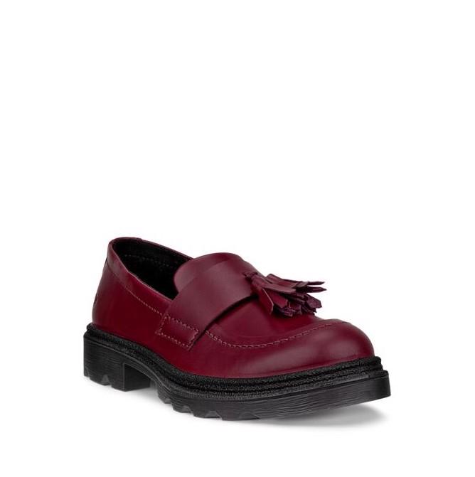 Red ECCO Grainer K Dark Ruby