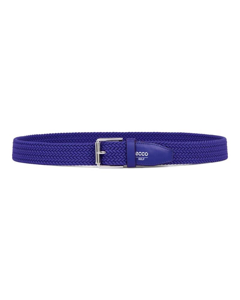 BLUE ECCO Golf Braided Belt