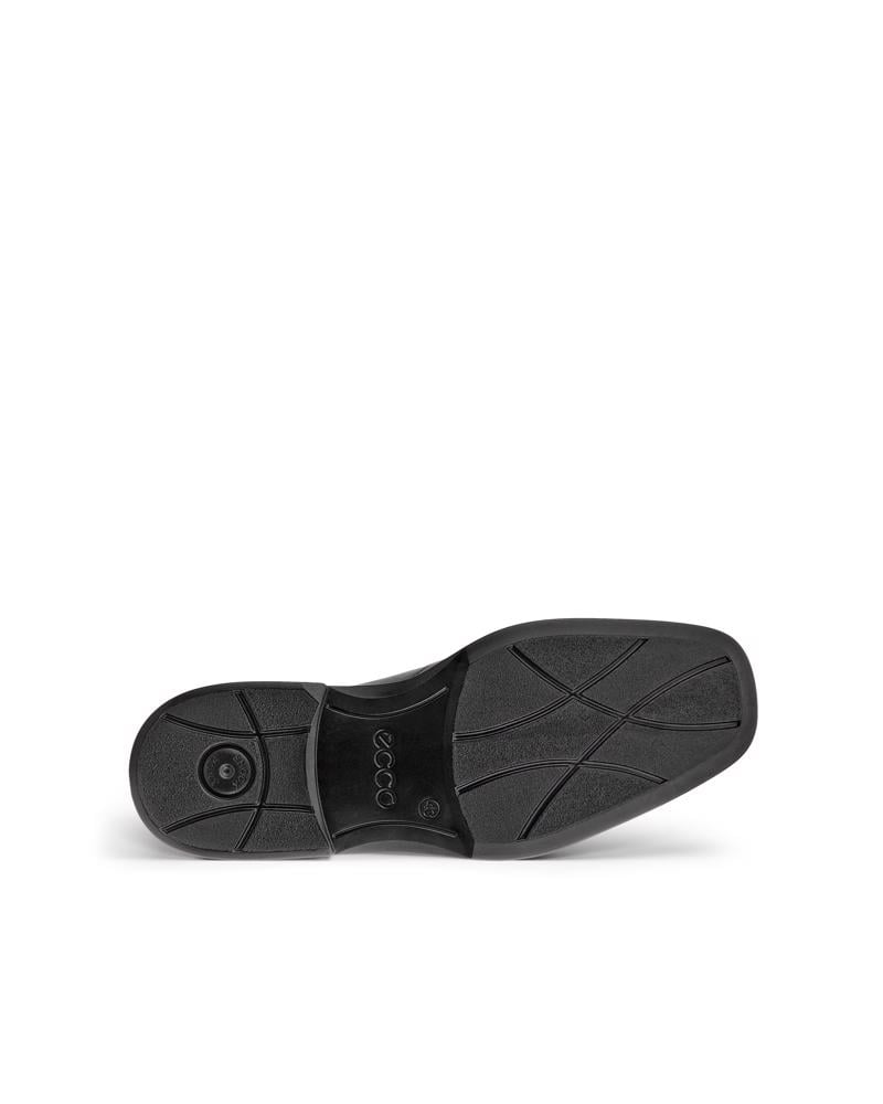 BLACK ECCO NEW JERSEY LOAFER
