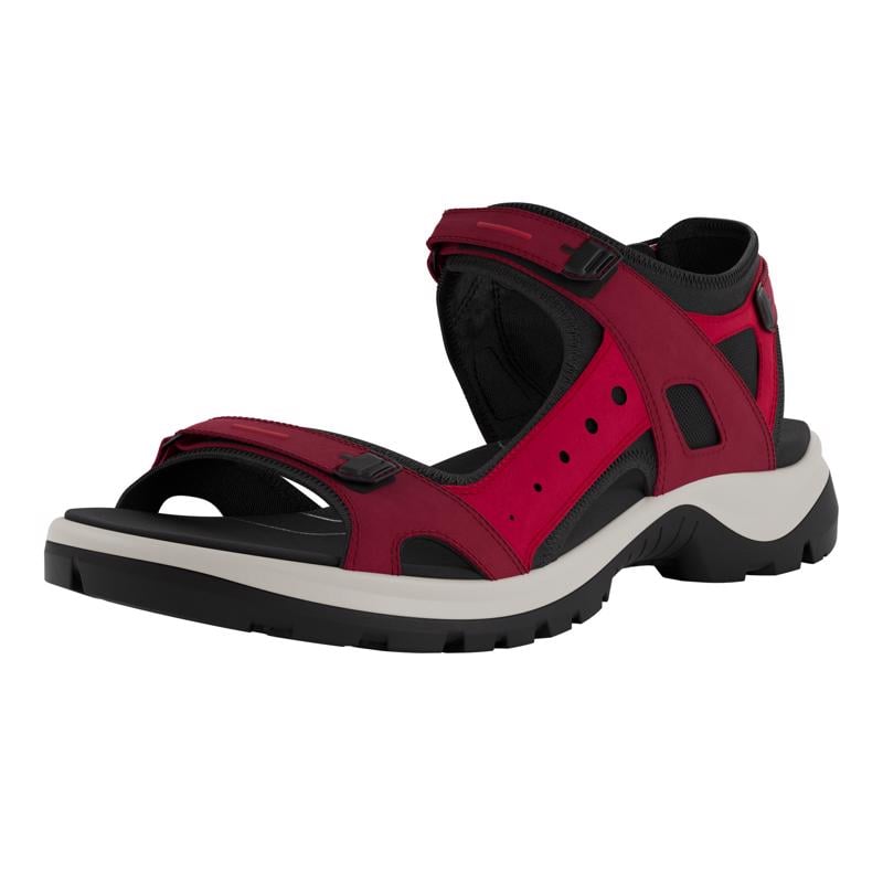 Red ECCO OFFROAD W SANDAL