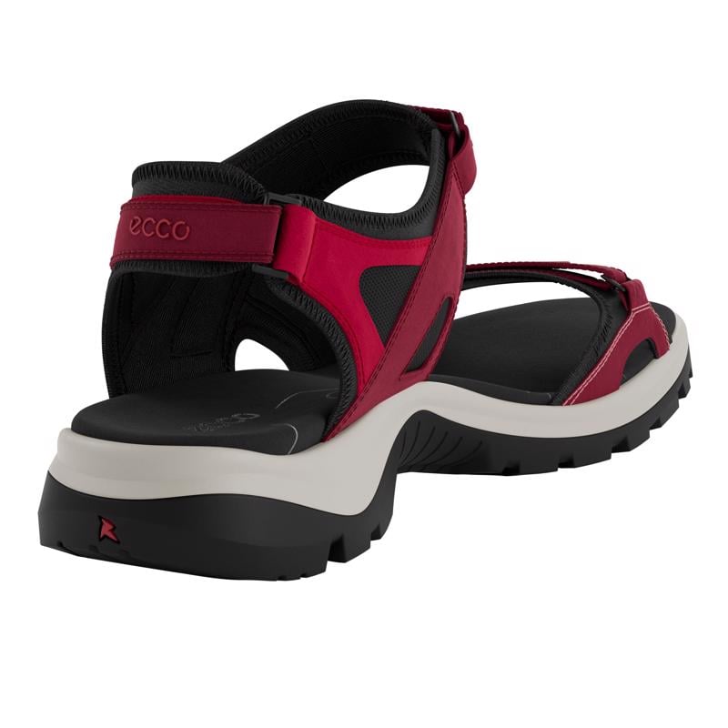 Red ECCO OFFROAD W SANDAL