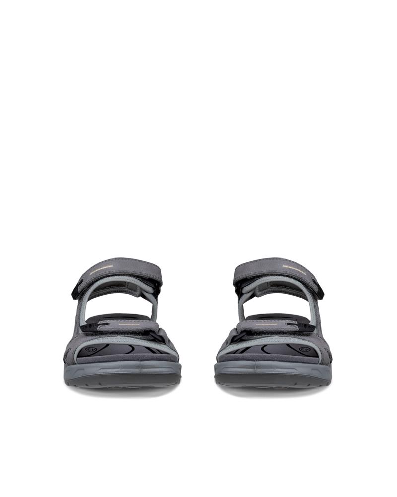 Grey ECCO Mens Yucatan Sandal