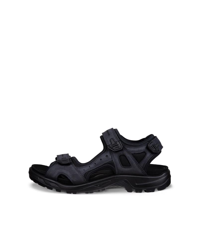 اسود ECCO Mens Yucatan Sandal