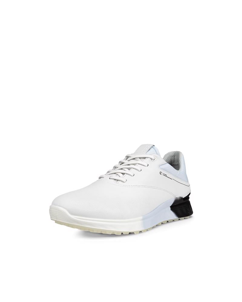 White ECCO W Golf S-Three Shoe GTX