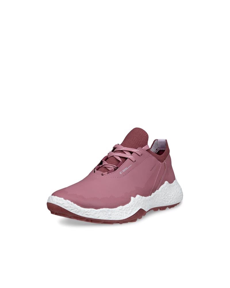 Pink ECCO W GOLF BIOM H5 LACE WP