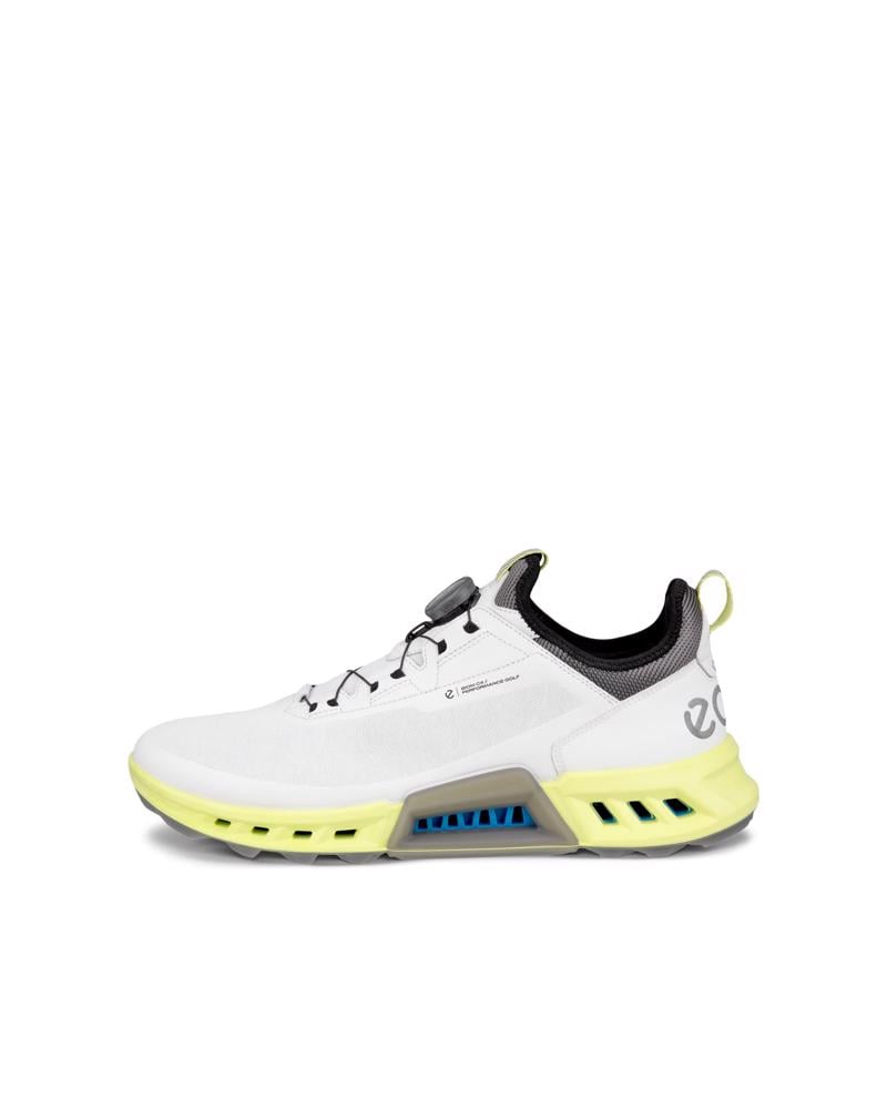 White ECCO M GOLF BIOM C4 BOA GTXS
