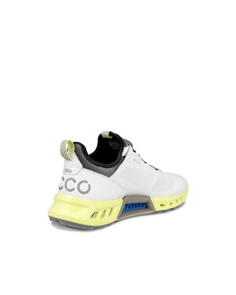 White ECCO M GOLF BIOM C4 BOA GTXS