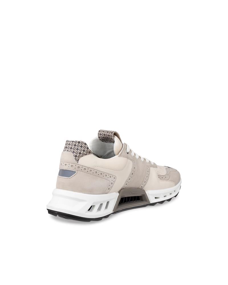Beige ECCO M Golf BIOM C4 Lace GTX