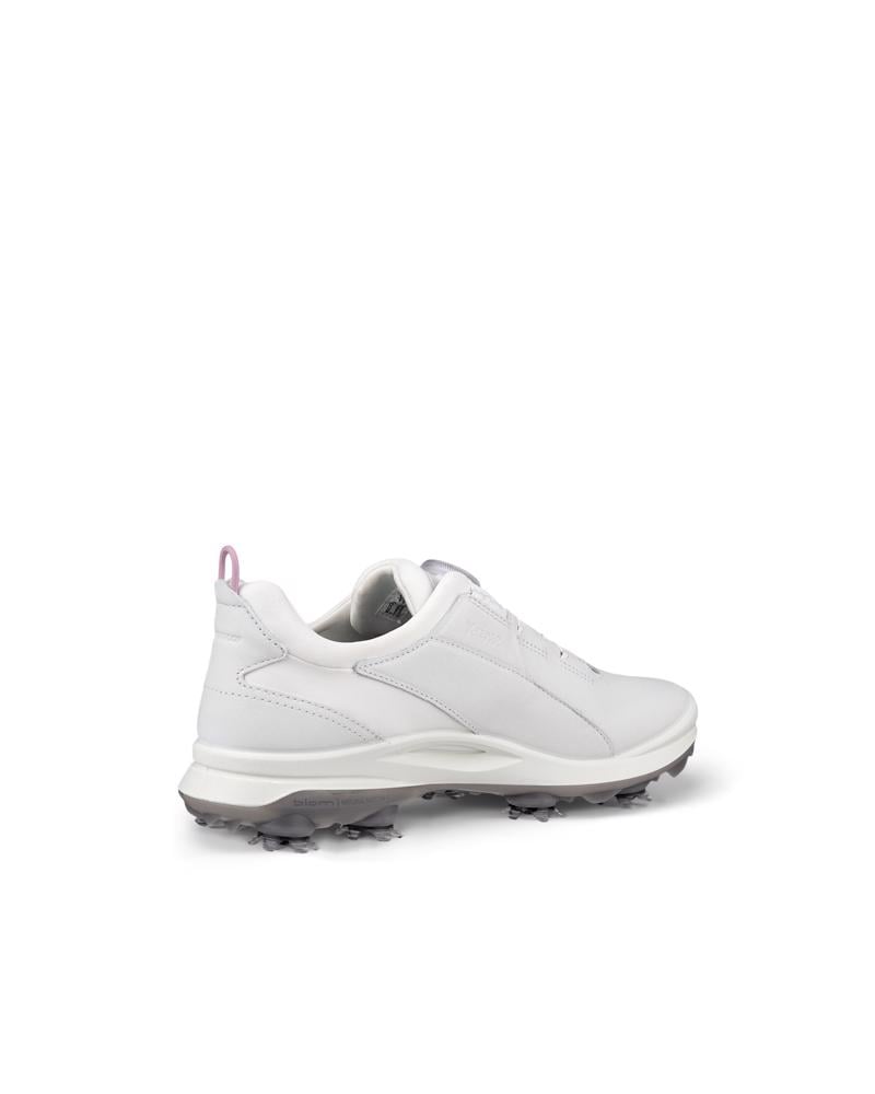 White ECCO W GOLF BIOM TOUR BOA WP