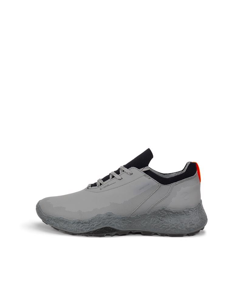 Grey ECCO M GOLF BIOM H5 LACE WP