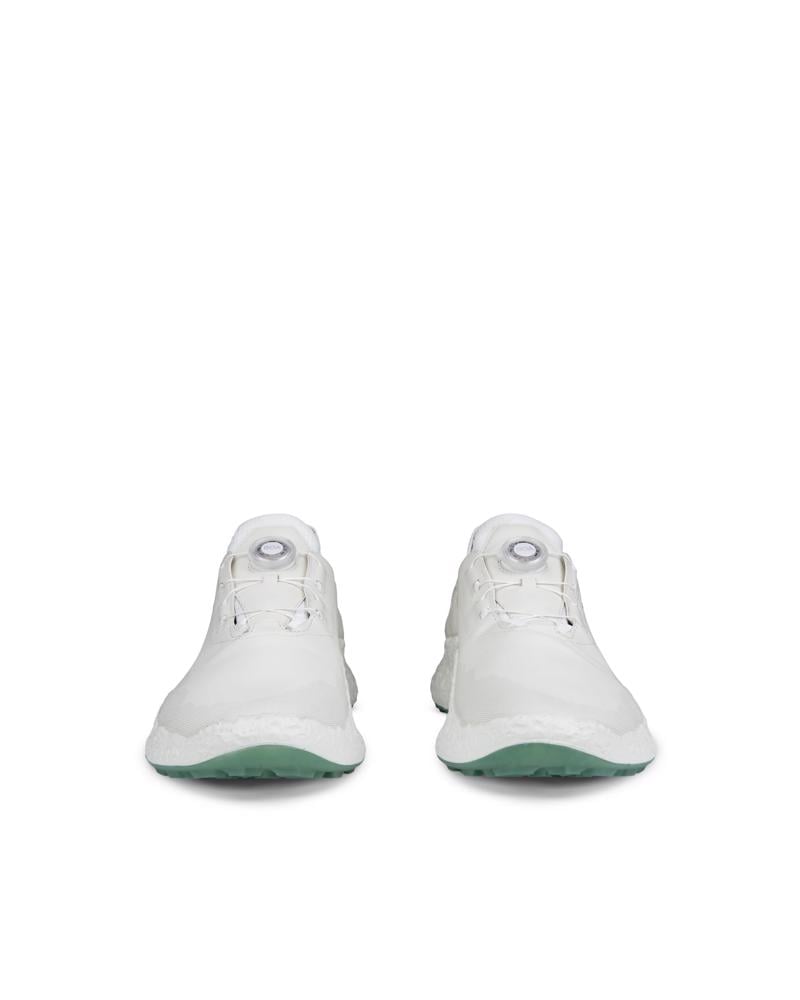 White ECCO M GOLF BIOM H5 BOA WP