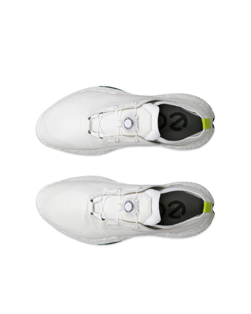 White ECCO M GOLF BIOM H5 BOA WP
