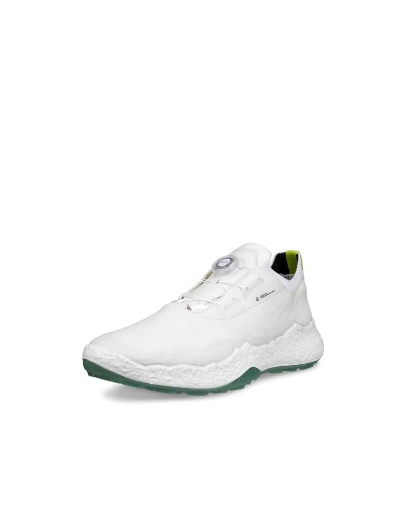 White ECCO M GOLF BIOM H5 BOA WP