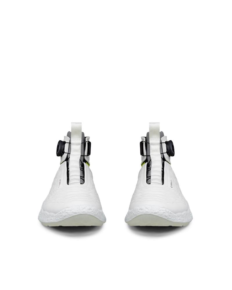 White ECCO M GOLF BIOM H5 HYBRID