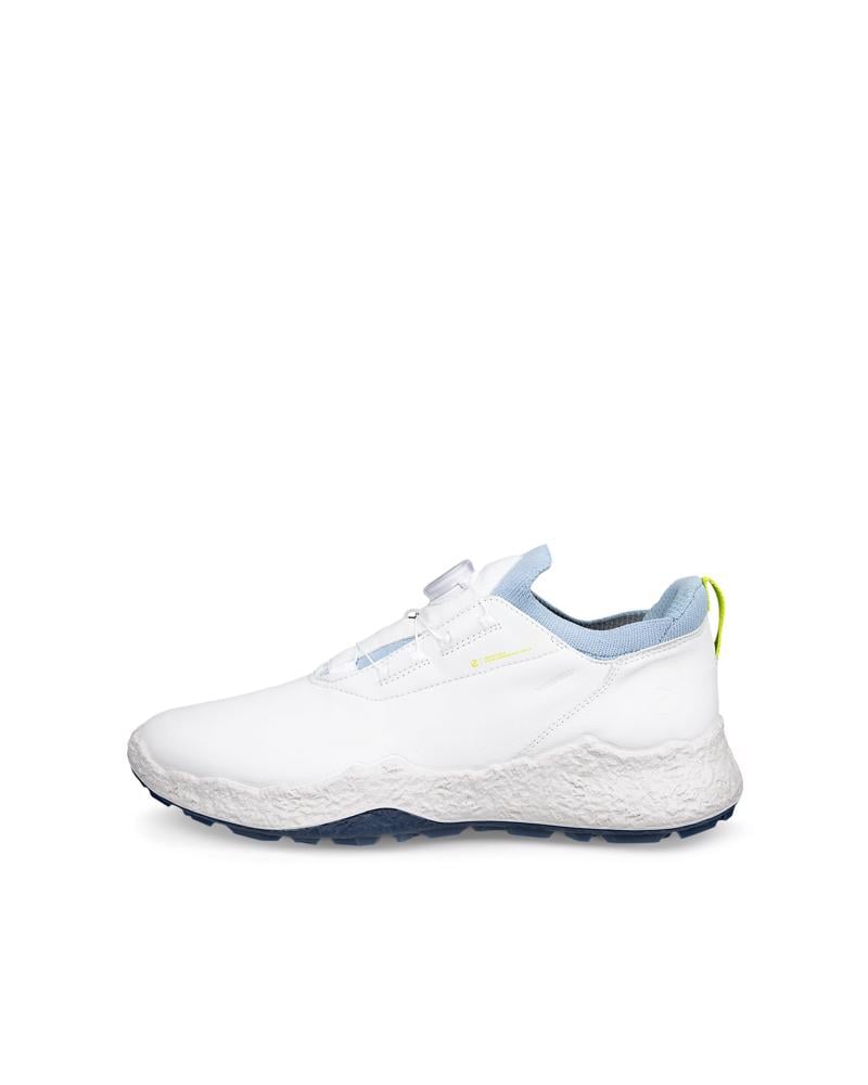 White ECCO M Golf BIOM H5 BOA WP
