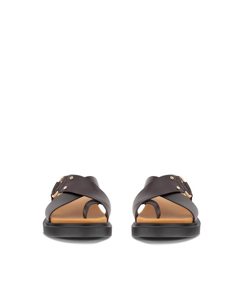 Brown ECCO METRO SEOUL SANDAL W RING