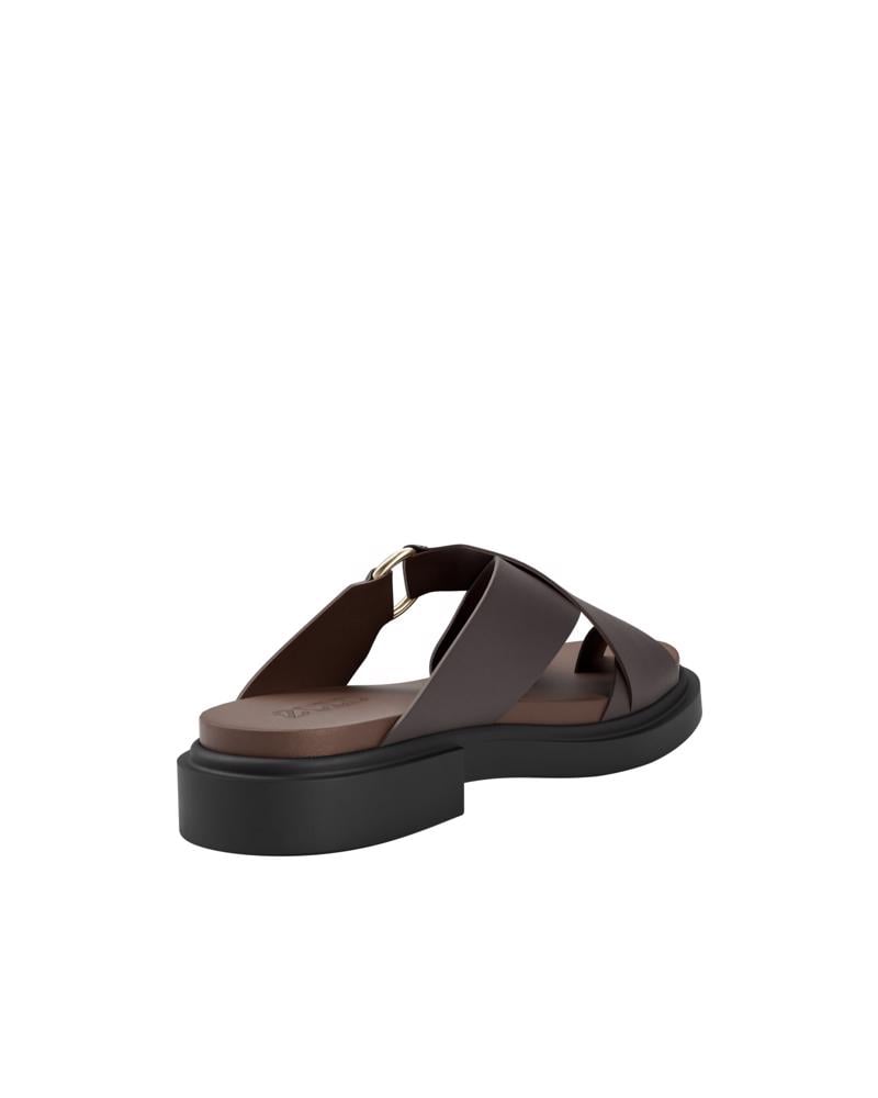 Brown ECCO METRO SEOUL SANDAL W RING