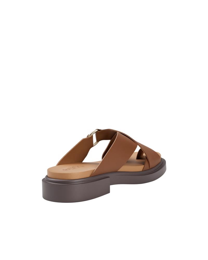 Brown ECCO METRO SEOUL SANDAL W RING